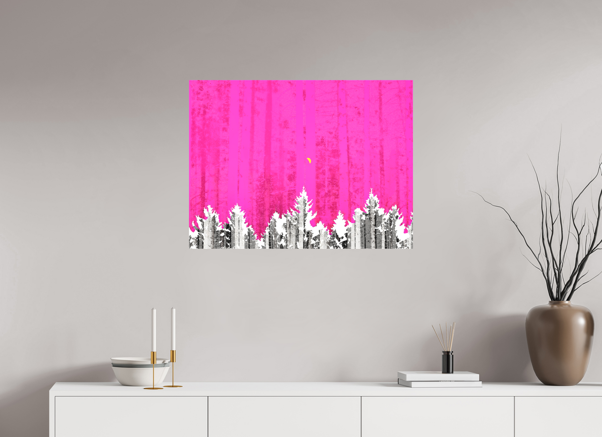 80 x 60 cm, Textil auf Keilrahmen LaLaLand