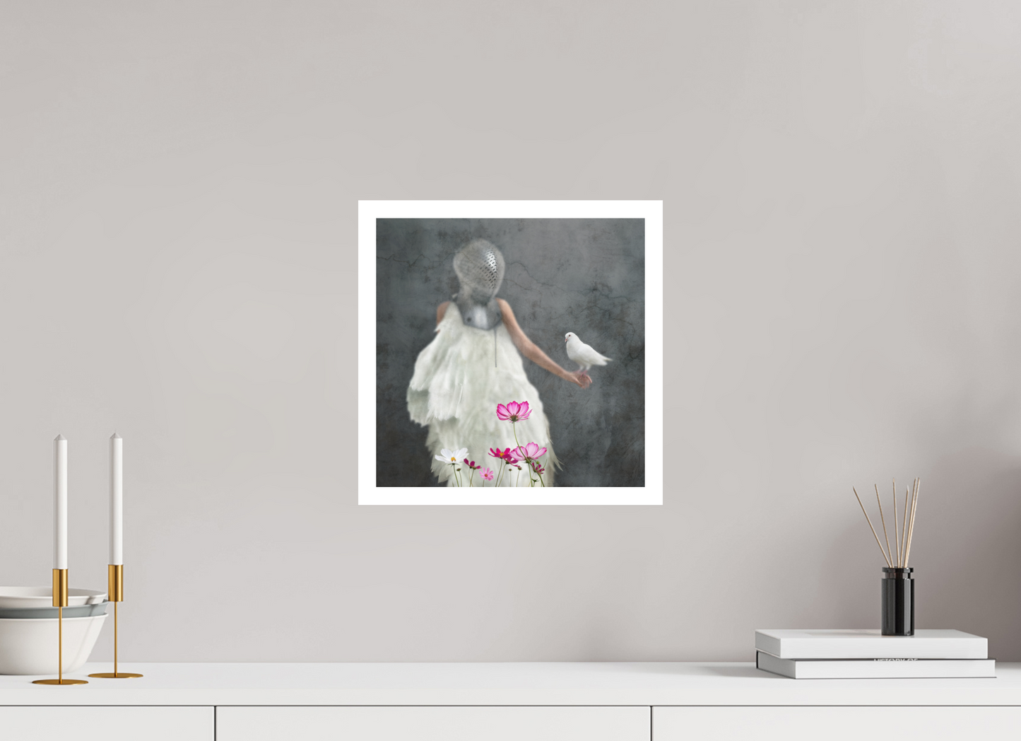 30 x 30 cm, Fine Art Print Surrender