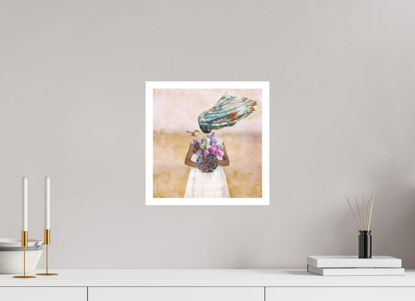 30 x 30 cm, Fine Art Print What We Carry