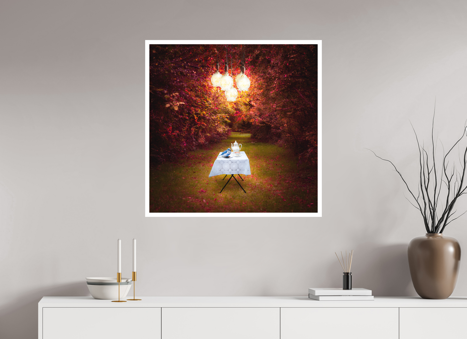80 x 80 cm, Fine Art Print Invitation