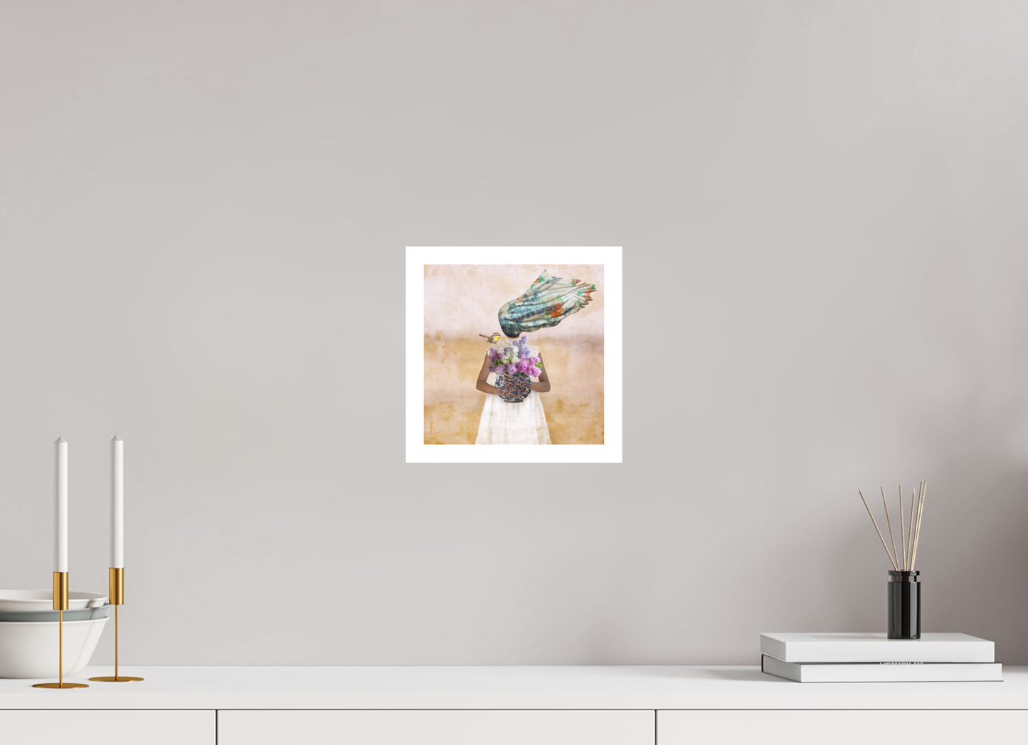 20 x 20 cm, Fine Art Print What We Carry
